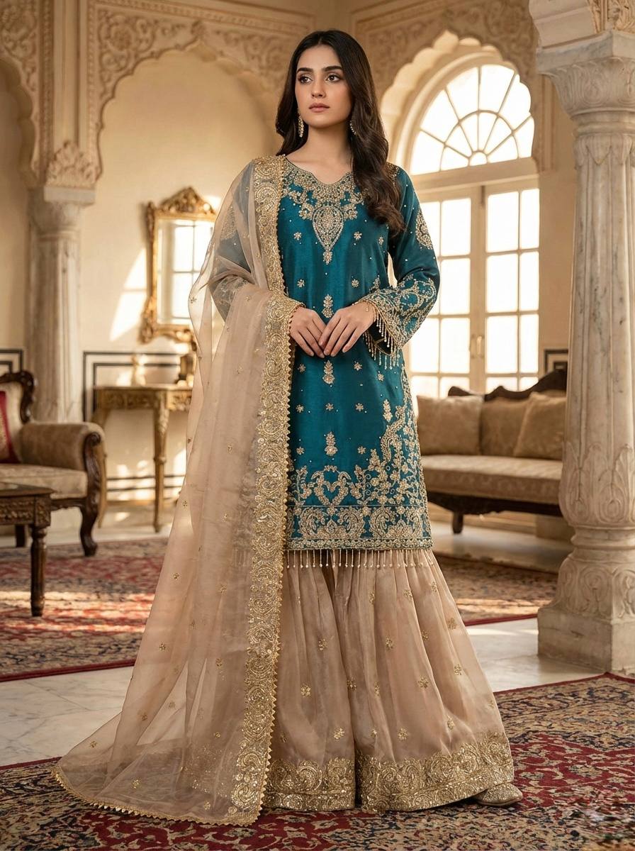 NEW TRANDING SHARARA DRESS